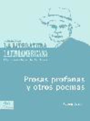cover image of Prosas profanas y otros poemas